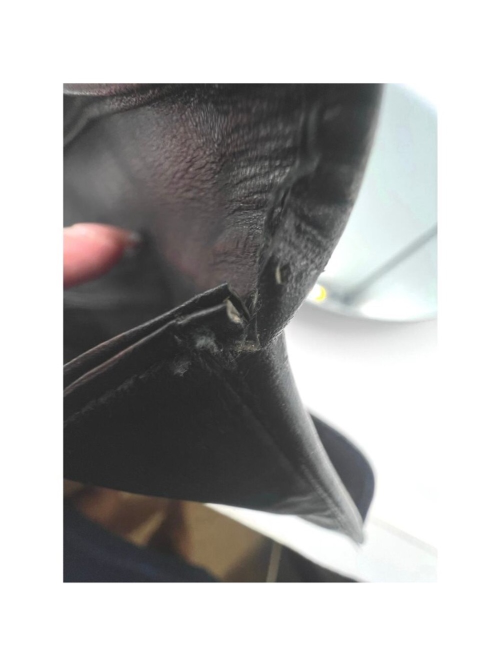 Vintage 1970’s Gucci Black Bi-Fold Suede & Leather Wallet -Authentic - Picture 13 of 13